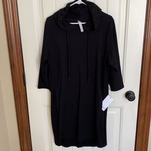 Kinesis Black 3/4 Sleeve Dress